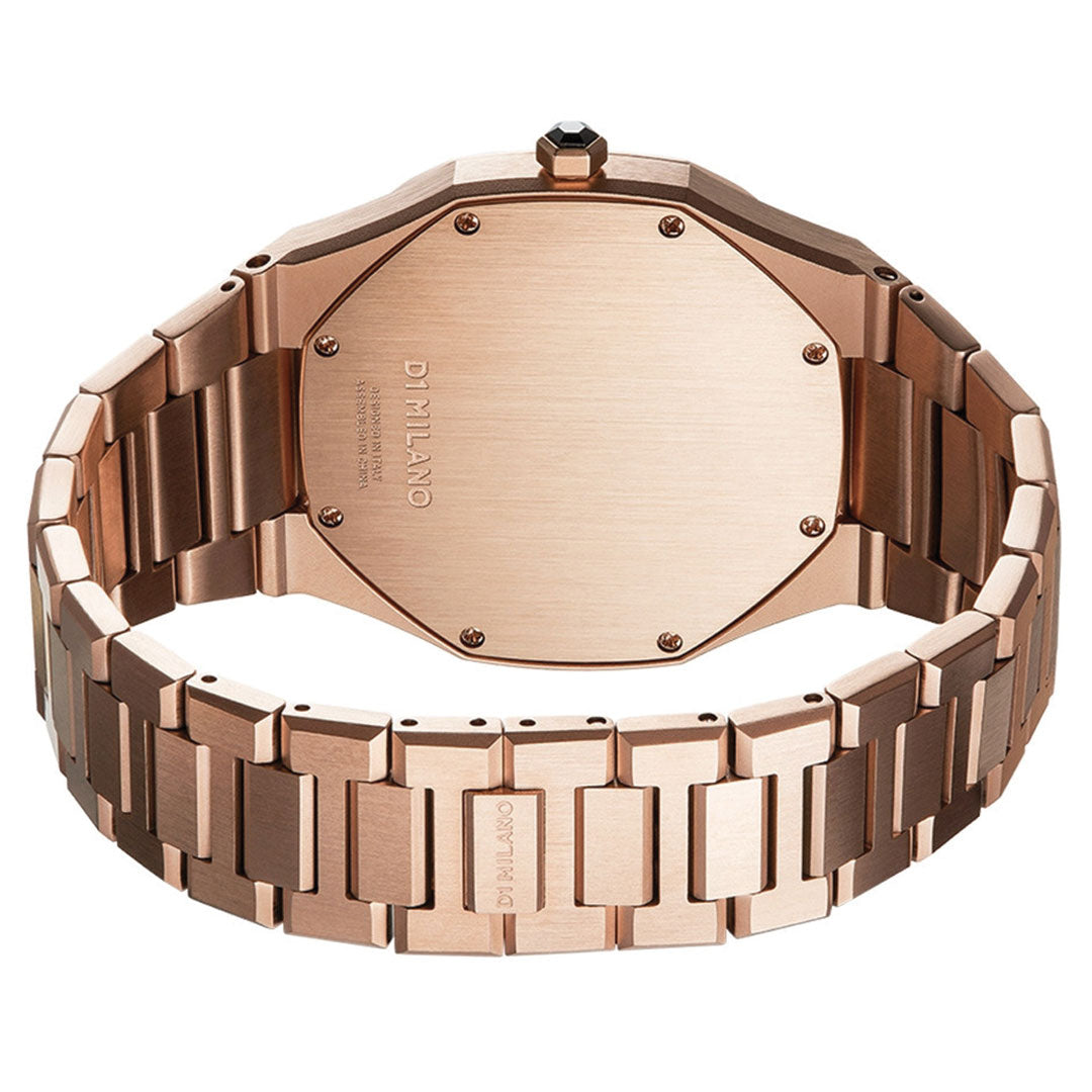 Orologio D1 Milano Modello Ultra Thin Rose Gold - Idea Brillante Napoli