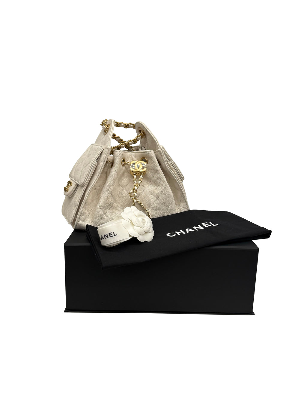 Chanel 25 "Mini" White