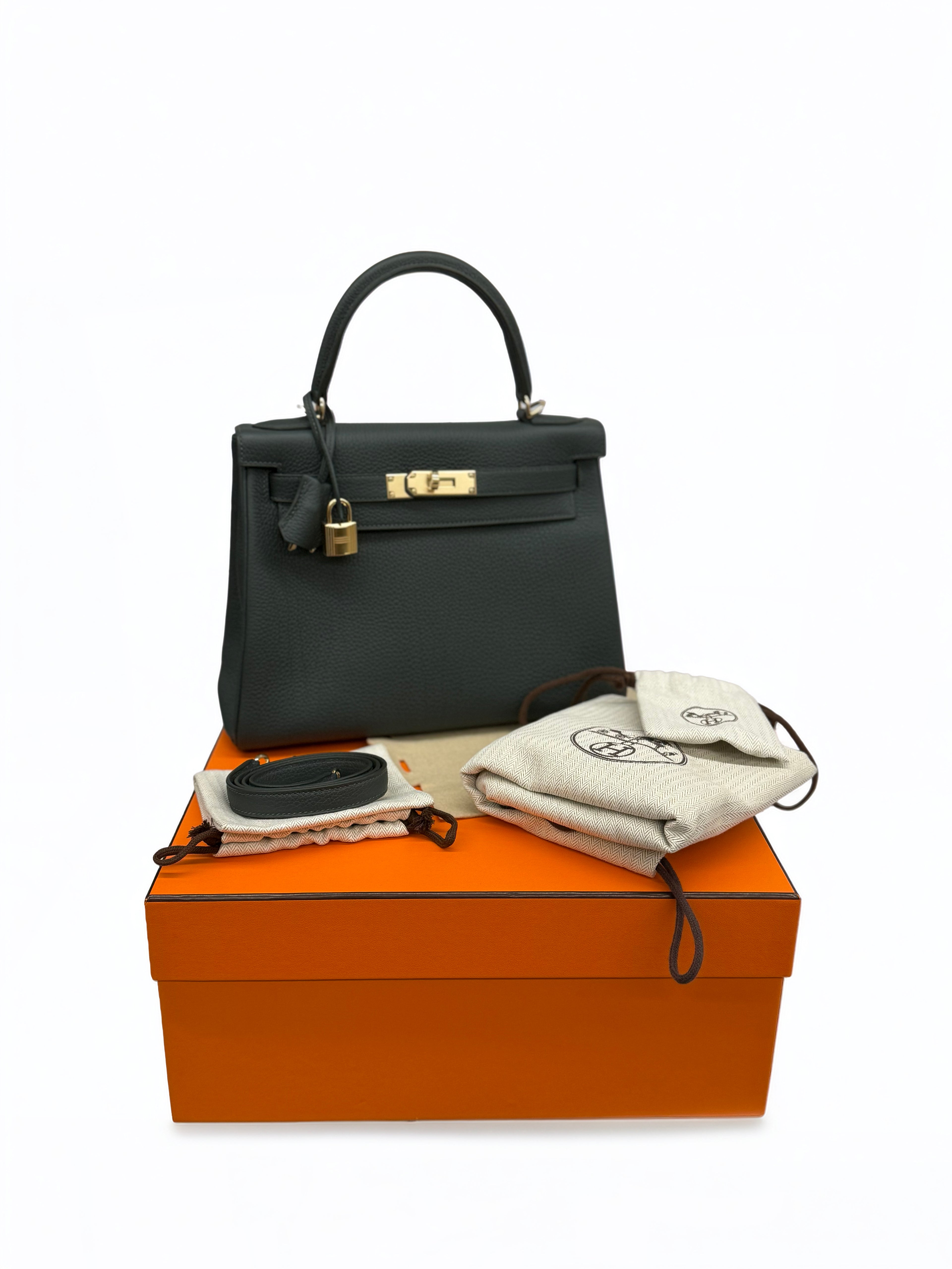Hermès Kelly 28 Mangrove