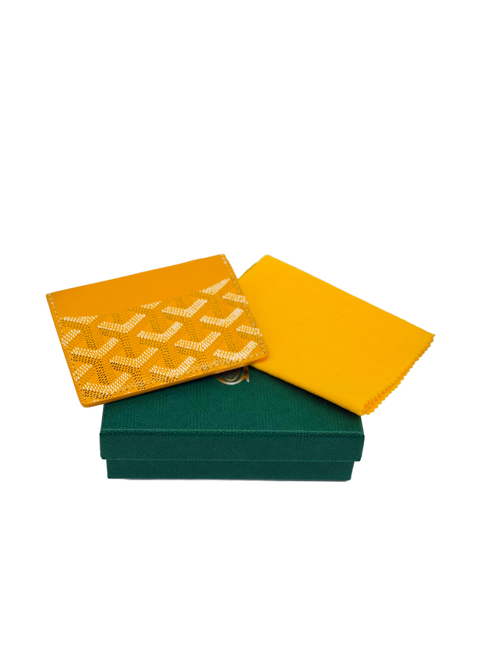 Goyard Card Holder Yellow