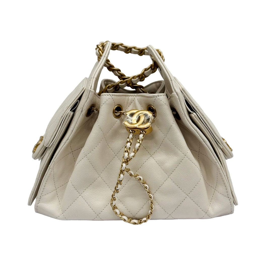Chanel 25 "Mini" White