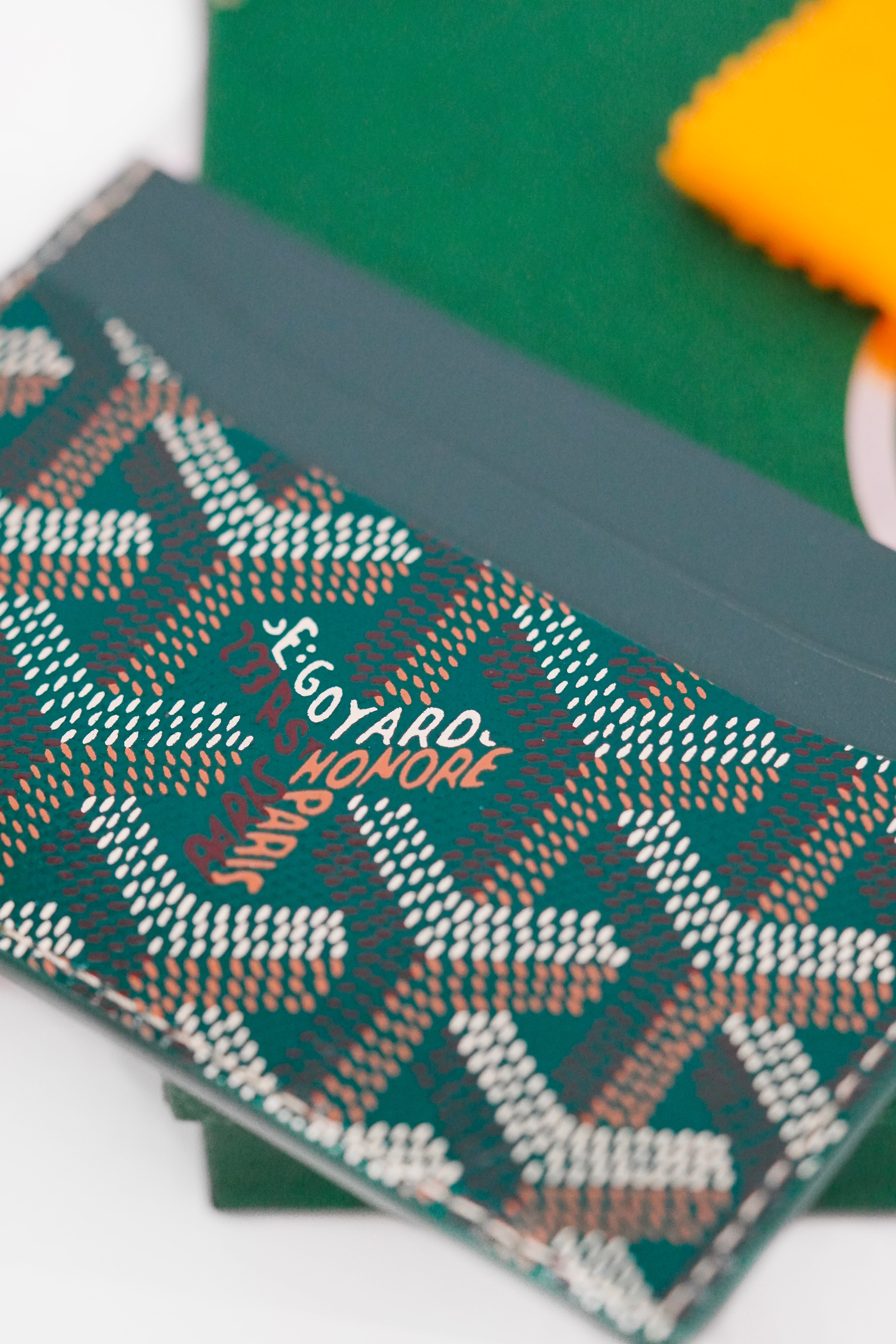 Goyard Card Holder Vert