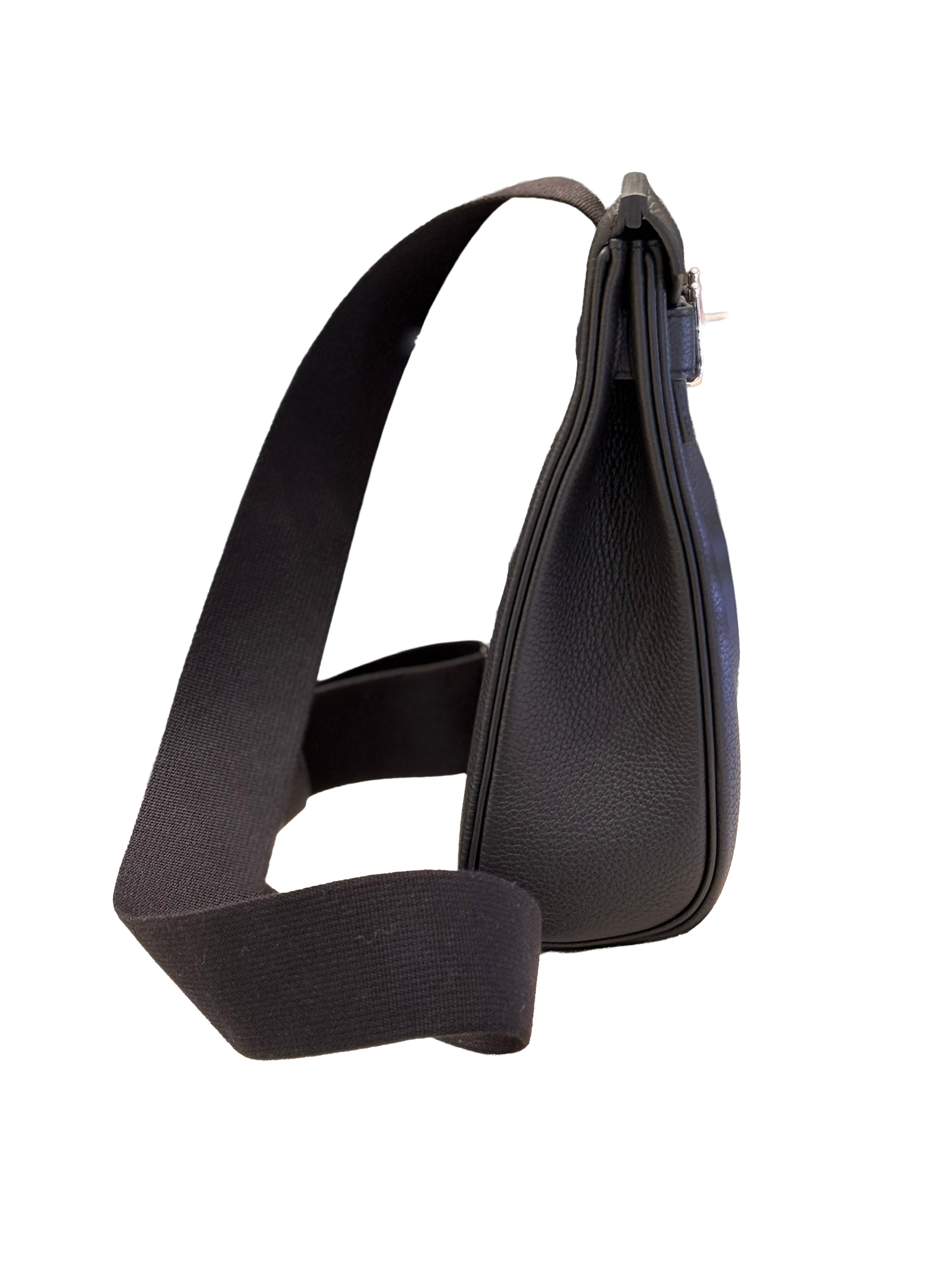 Hermès HAC à Dos in Black