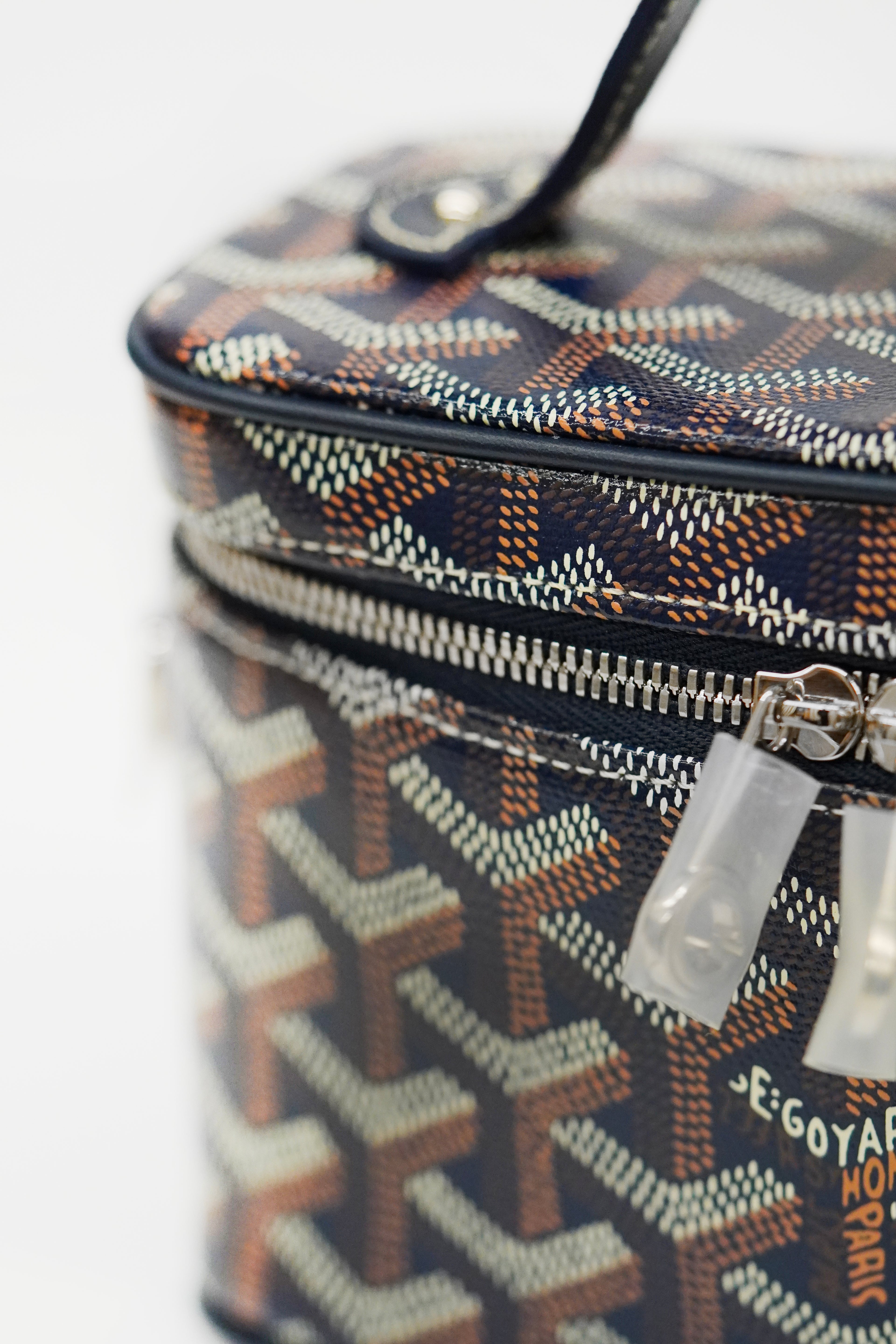 Goyard Muse Mini Vanity in Navy