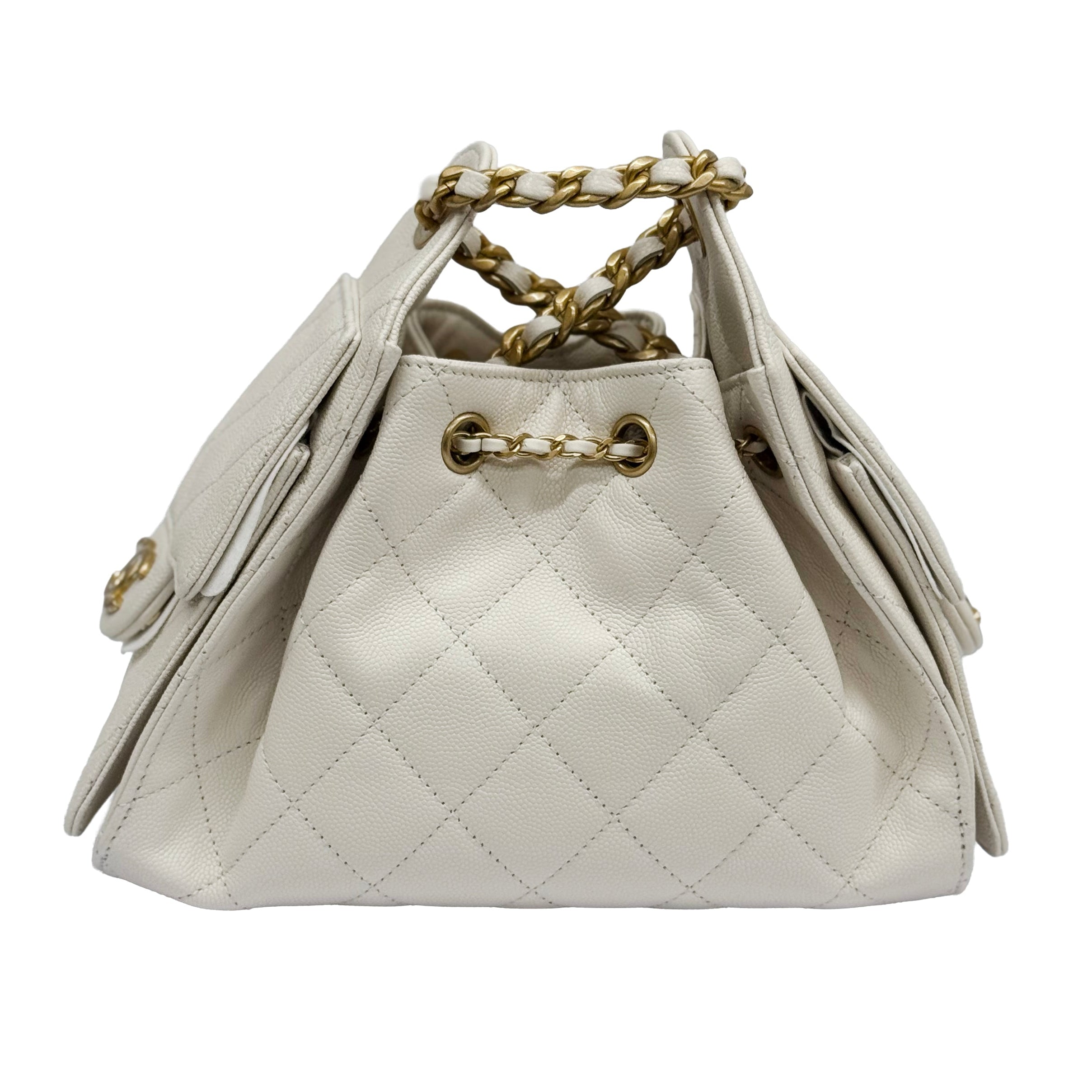Chanel 25 "Mini" White