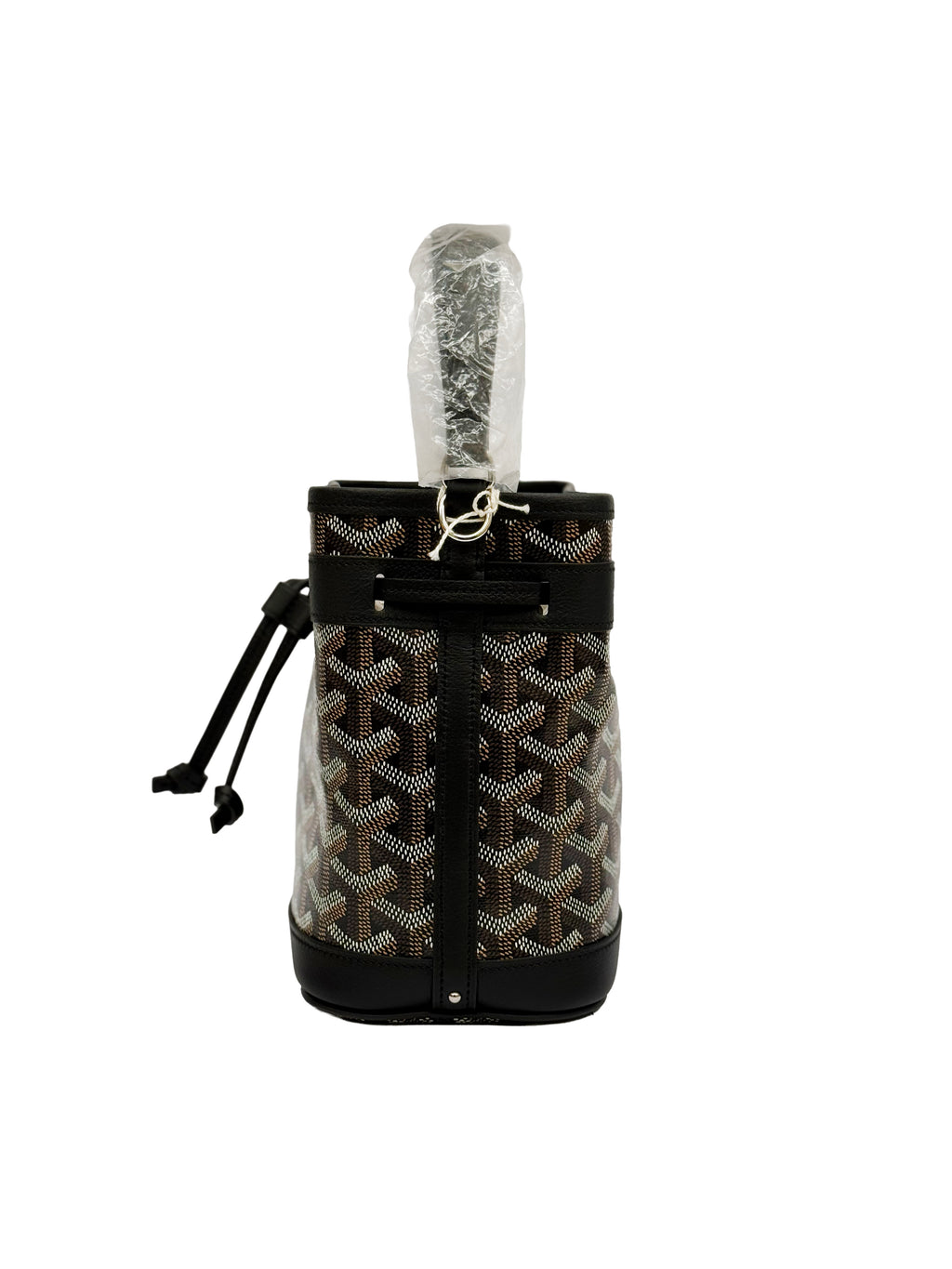 Goyard Petit Flot Mini Bucket Black