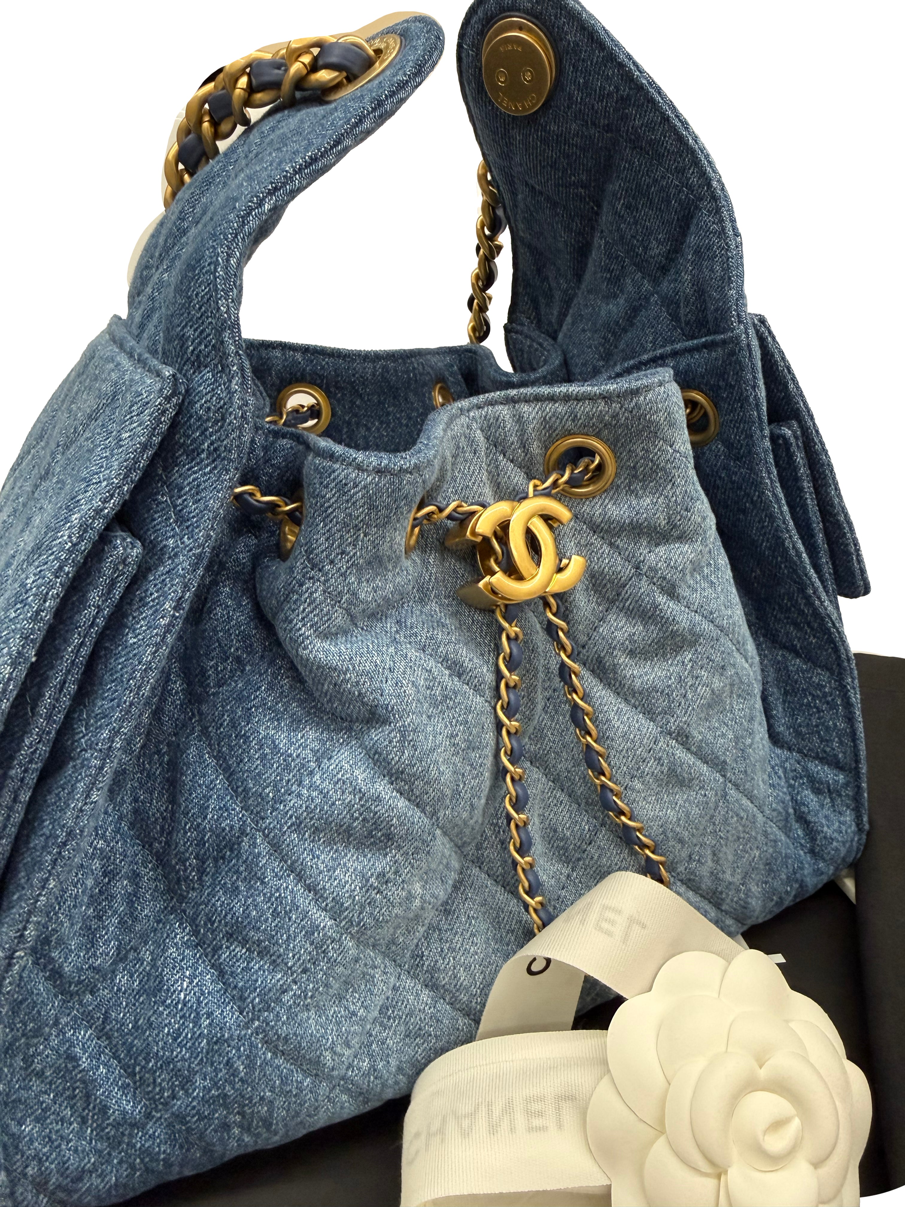 Chanel 25 "Small" Denim