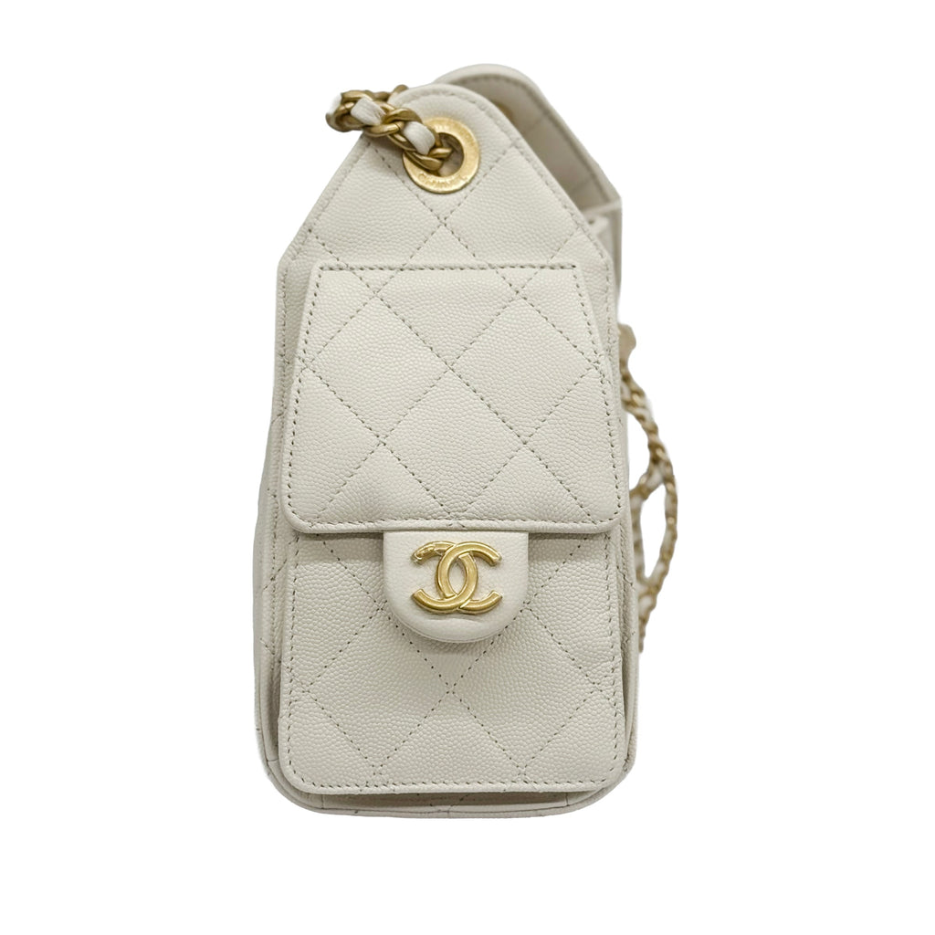 Chanel 25 "Mini" White