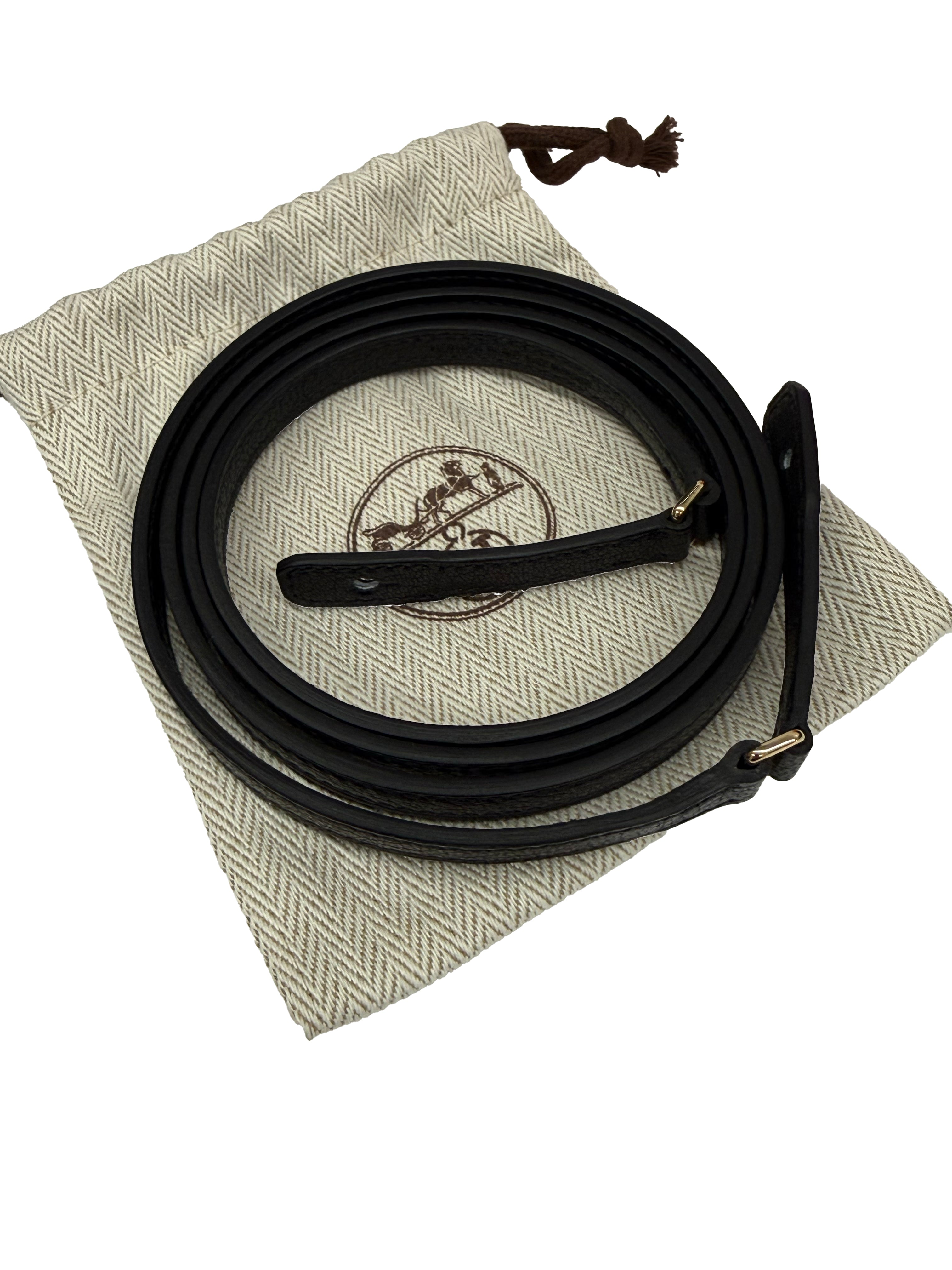 Hermés Kelly To Go Chevre Black