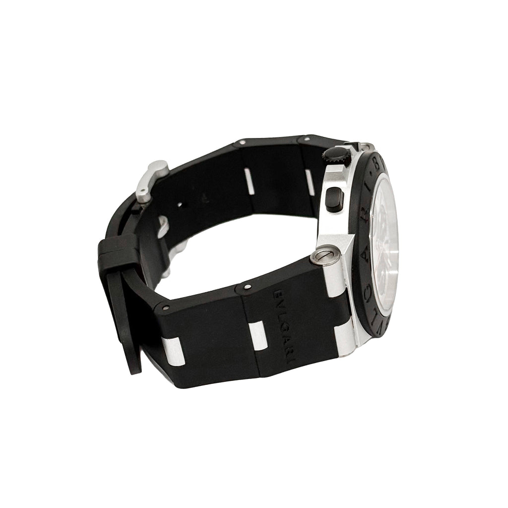 Bulgari Aluminium Chrono White Dial