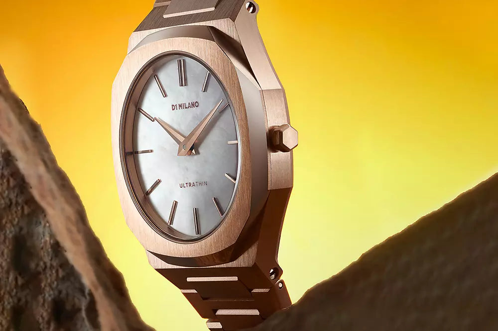 Orologio D1 Milano Modello MOP CHAMPAGNE