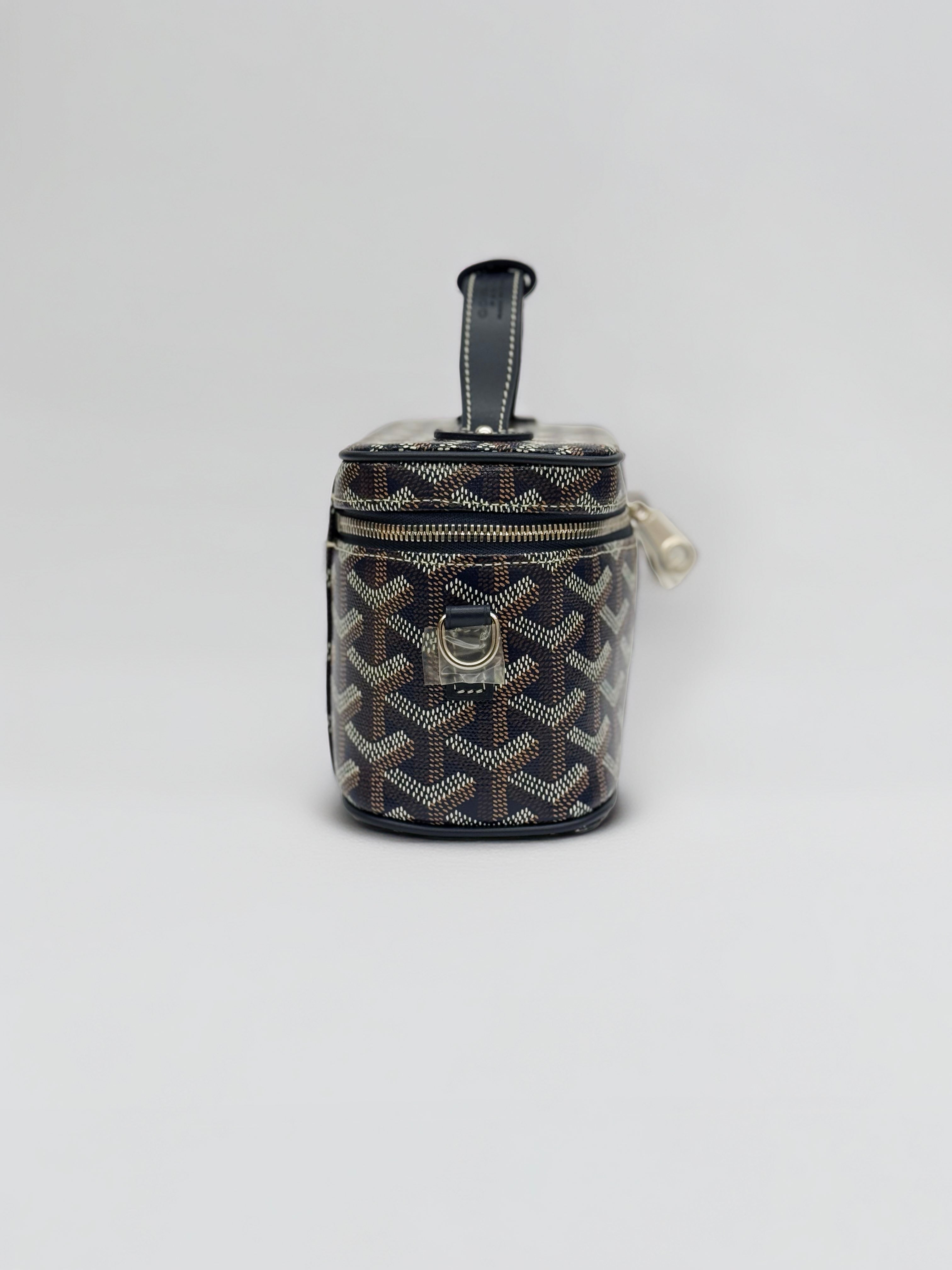 Goyard Muse Mini Vanity in Navy
