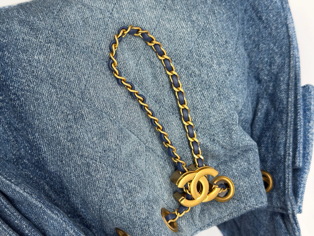 Chanel 25 "Small" Denim