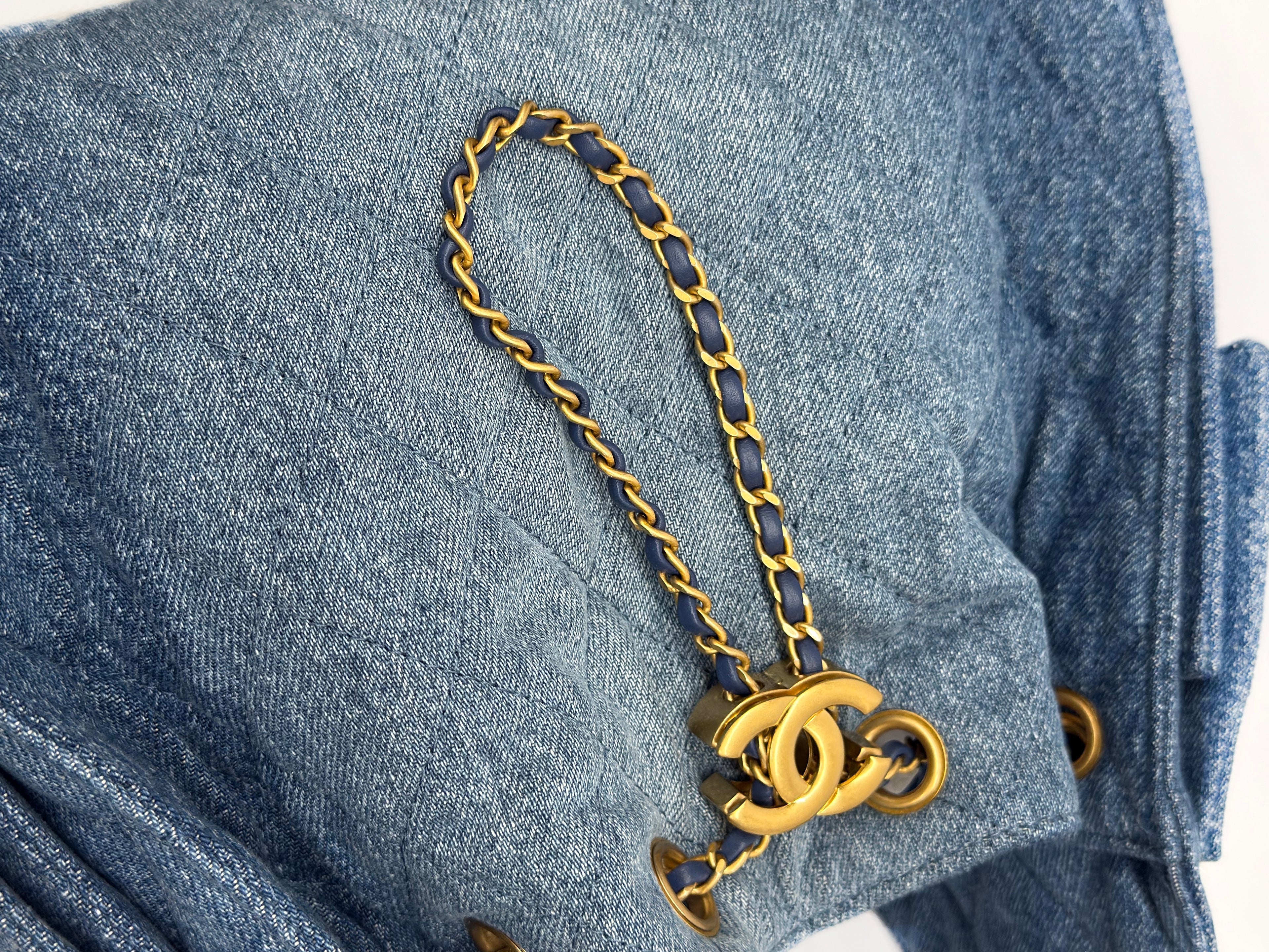 Chanel 25 "Small" Denim