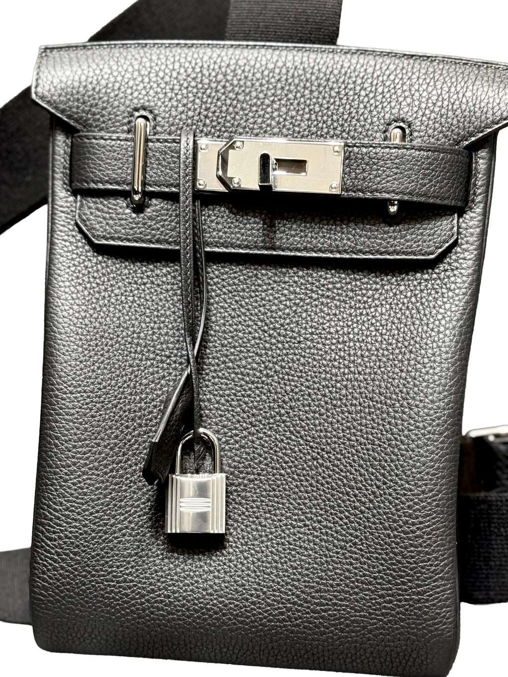 Hermès HAC à Dos in Black