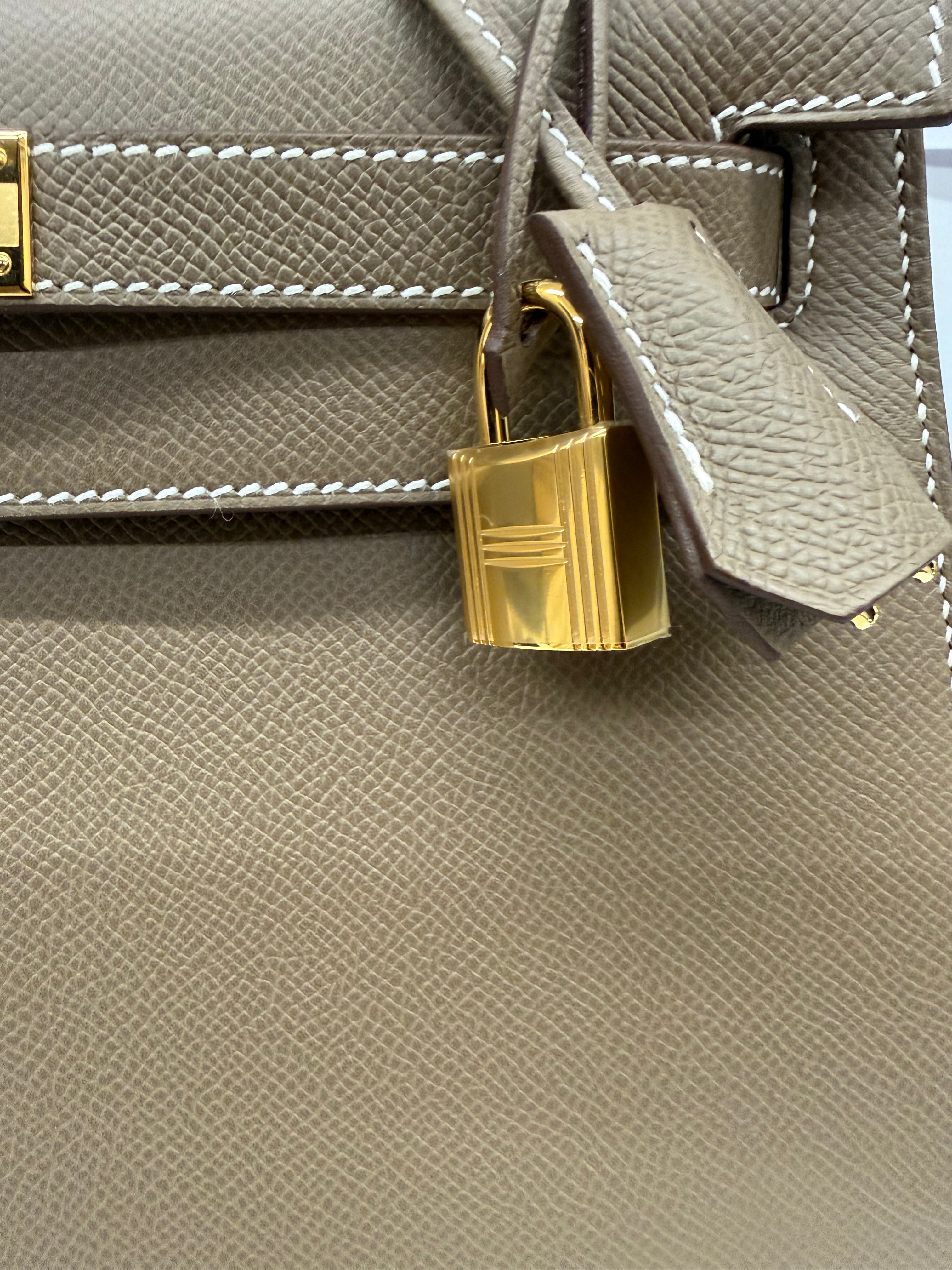 Hermés Kelly 28 Etoupe