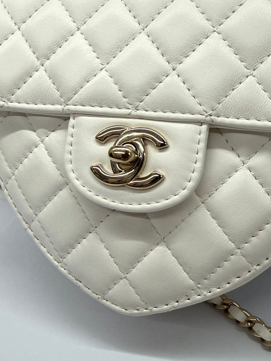 Chanel CC in Love Heart Bag