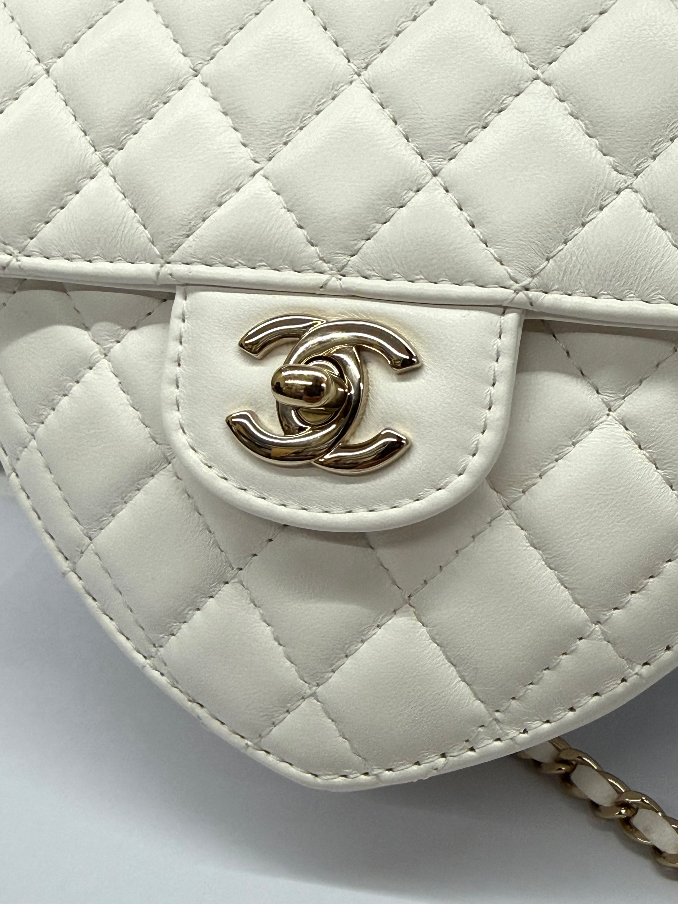 Chanel CC in Love Heart Bag
