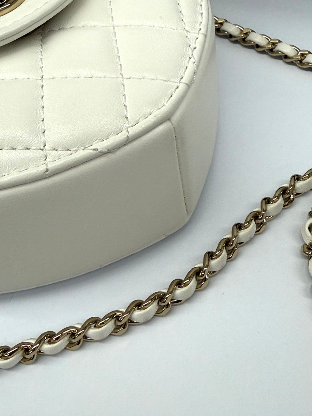Chanel CC in Love Heart Bag