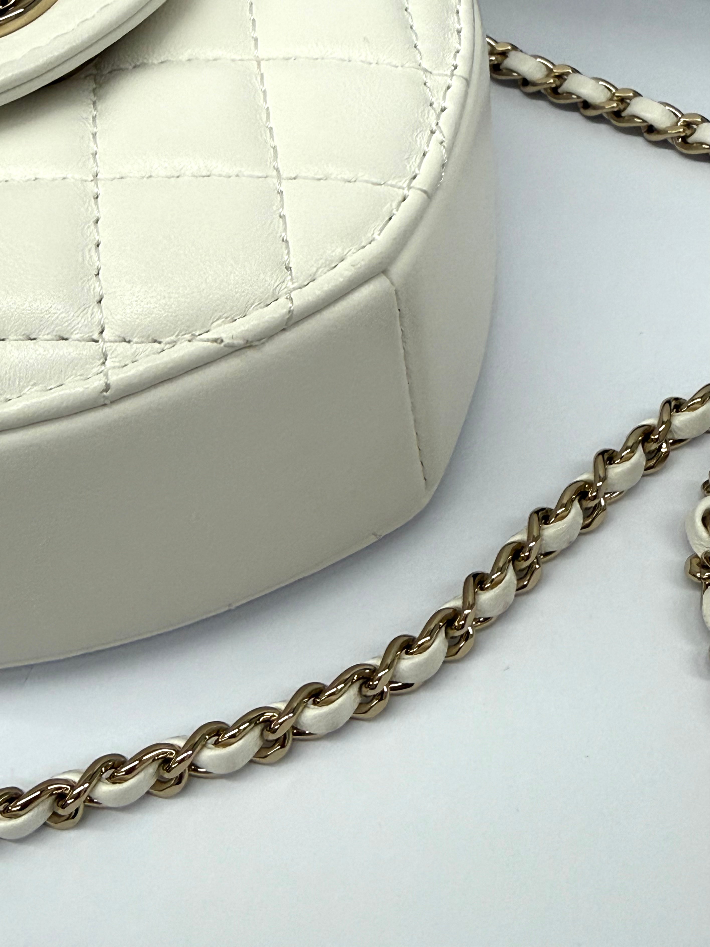 Chanel CC in Love Heart Bag
