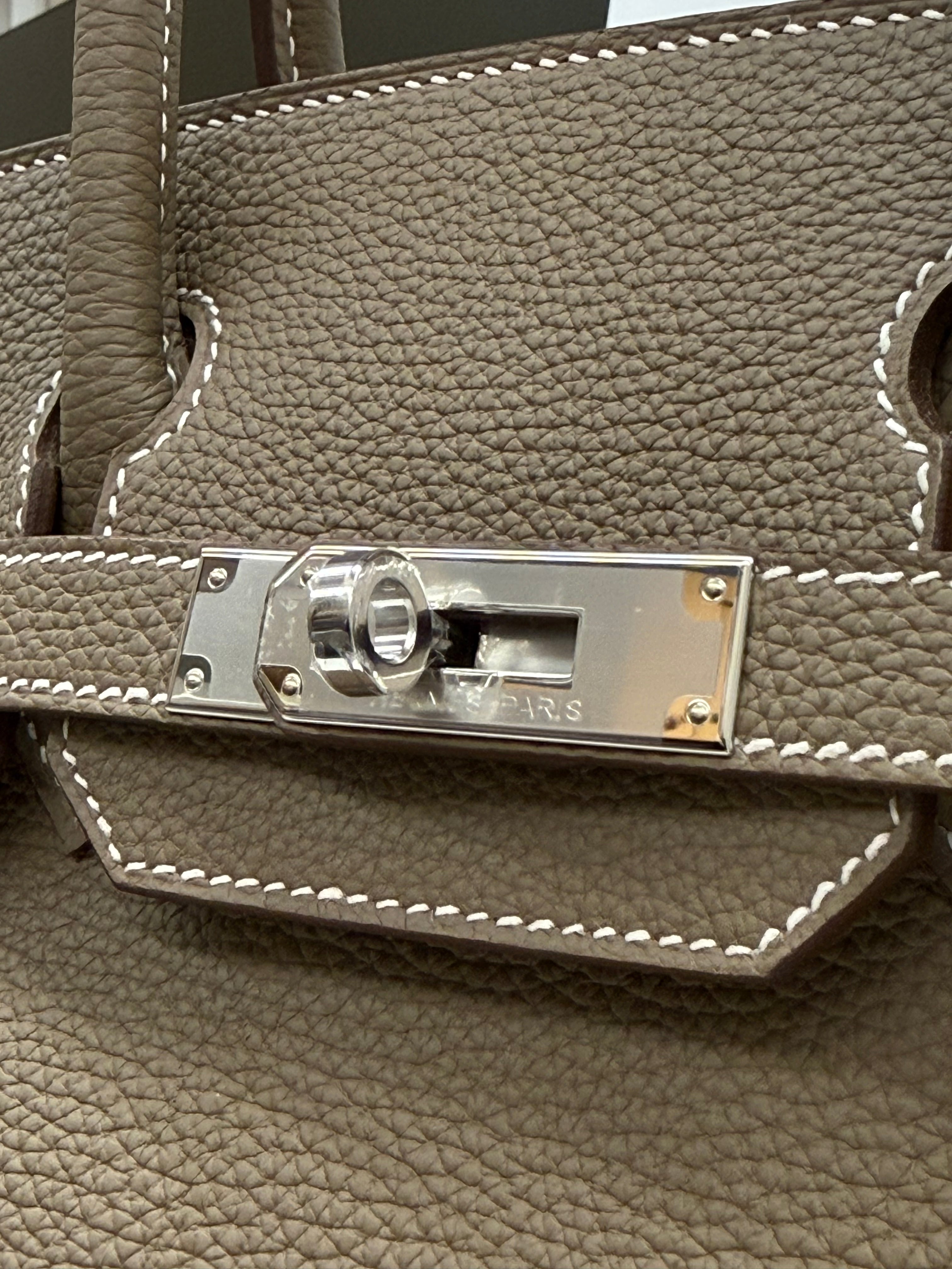 Hermés Birkin 30 Togo "Etoupe"