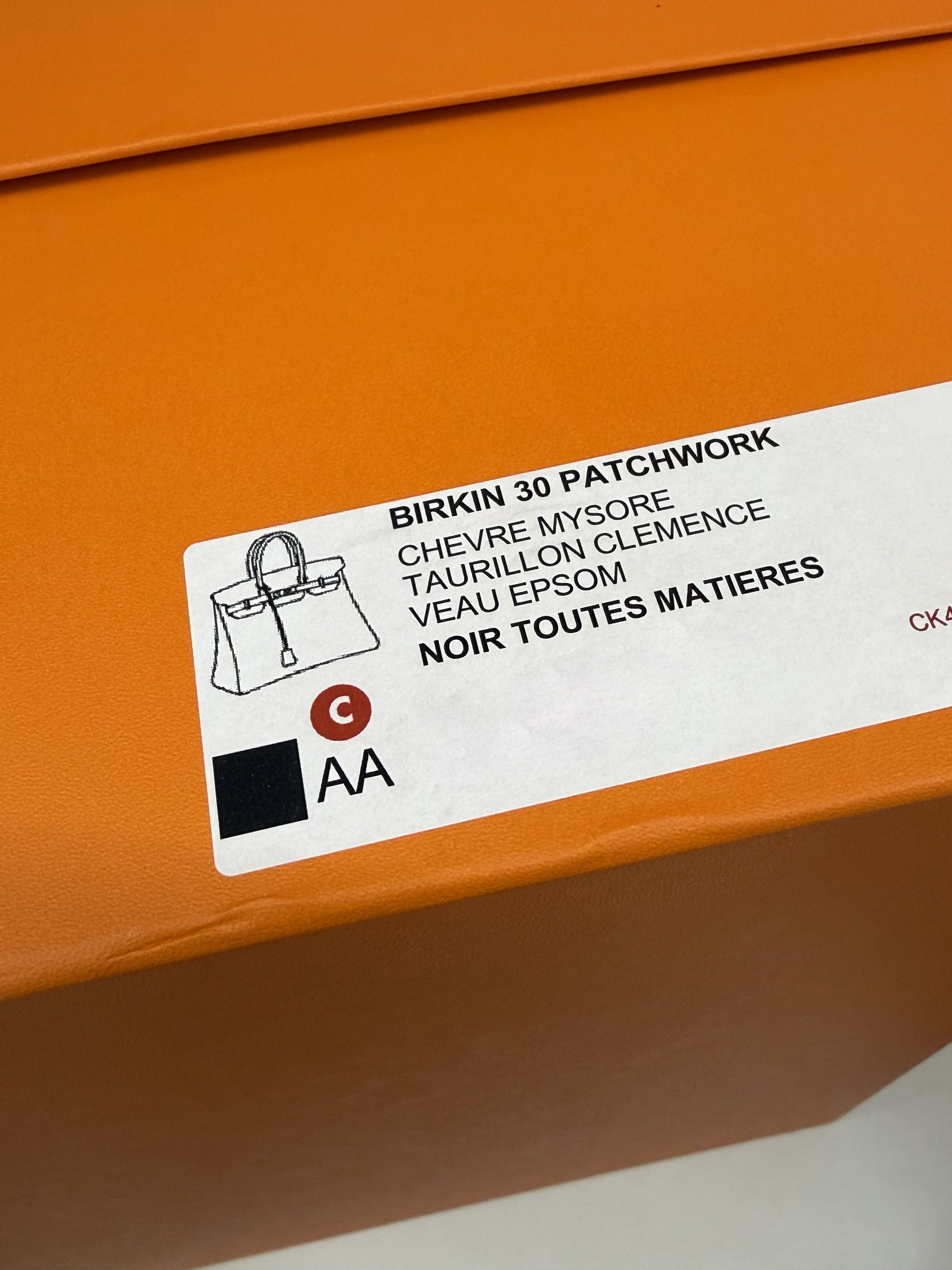 Hermès Birkin 30 Patchwork