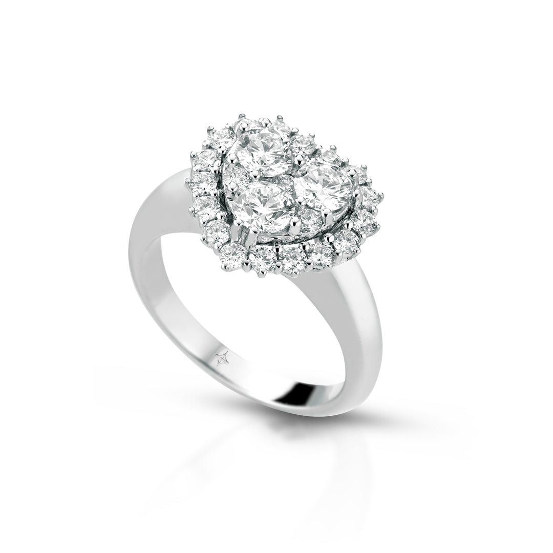 Anello Heart iIlusion Large