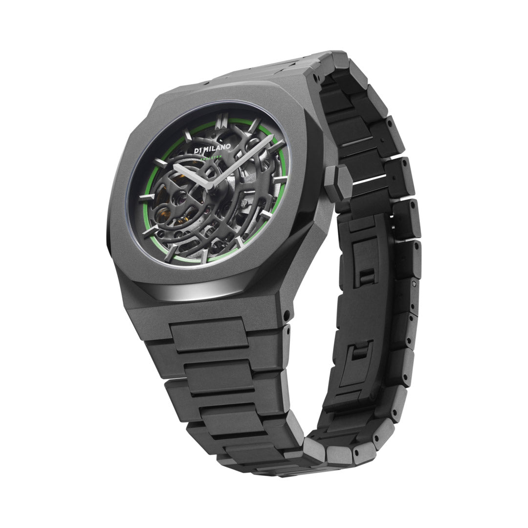 Orologio D1 Milano Modello Sandblast Green - Idea Brillante Napoli