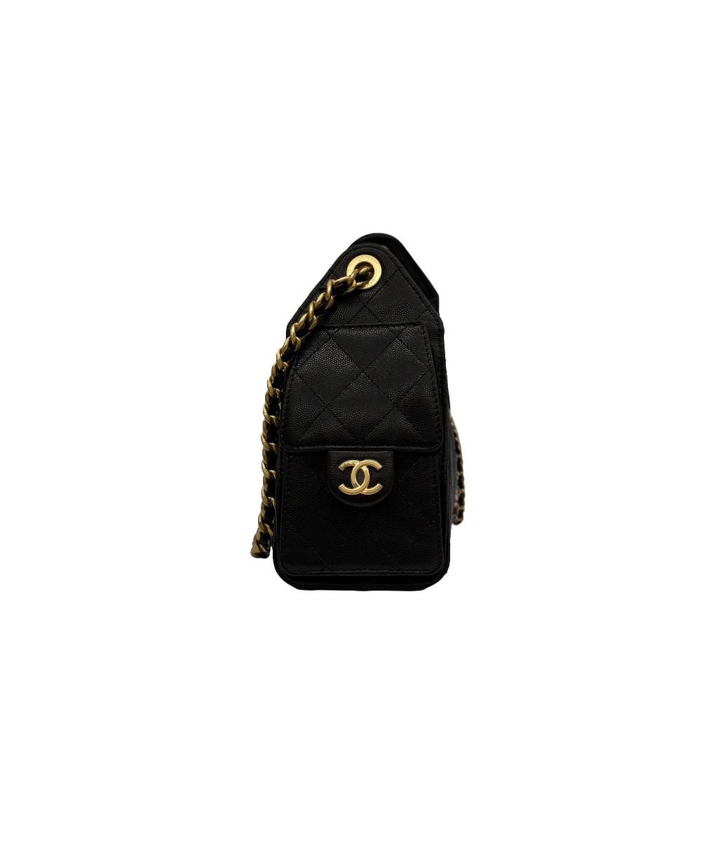Chanel 25 "Mini" Black