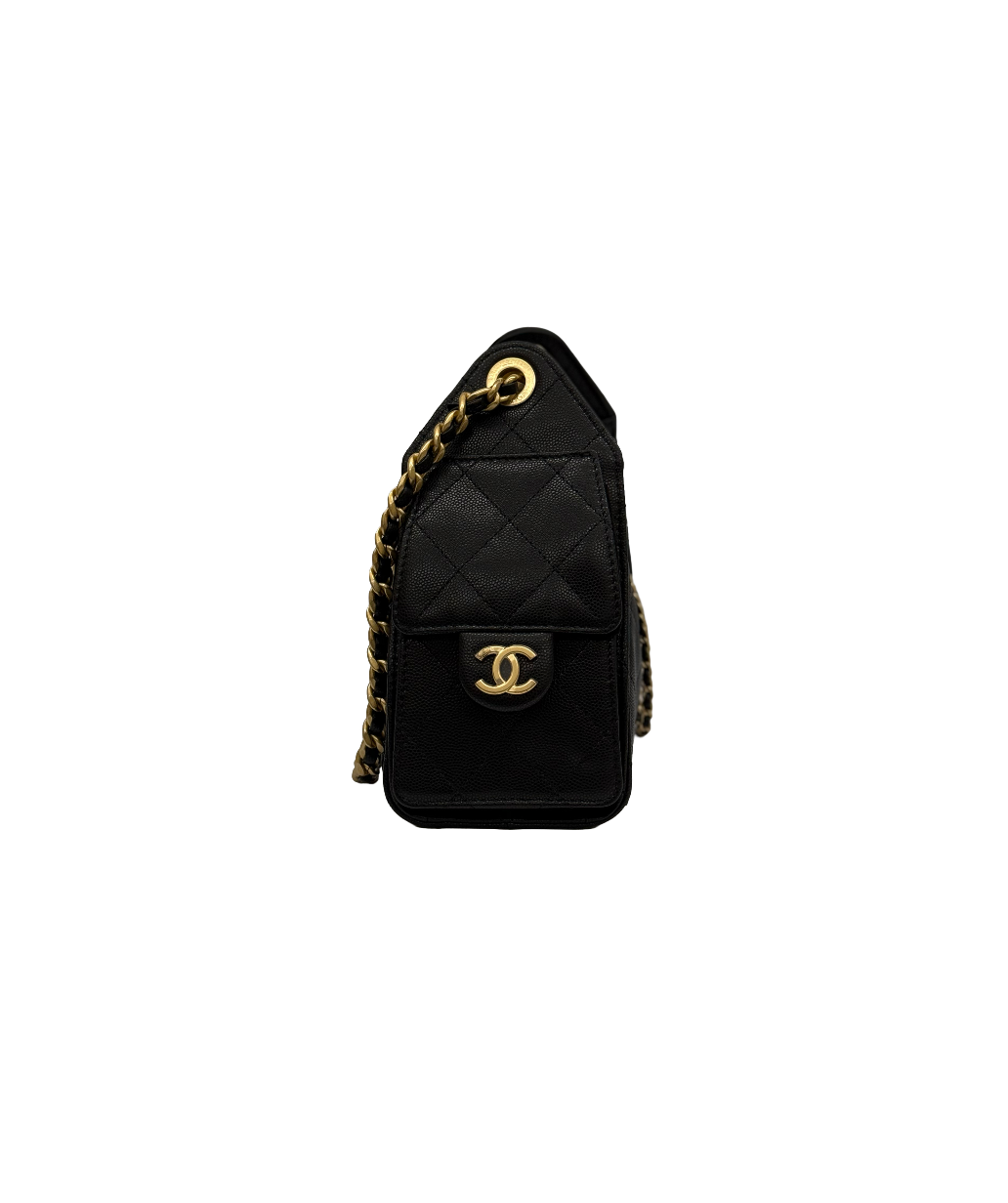 Chanel 25 "Mini" Black