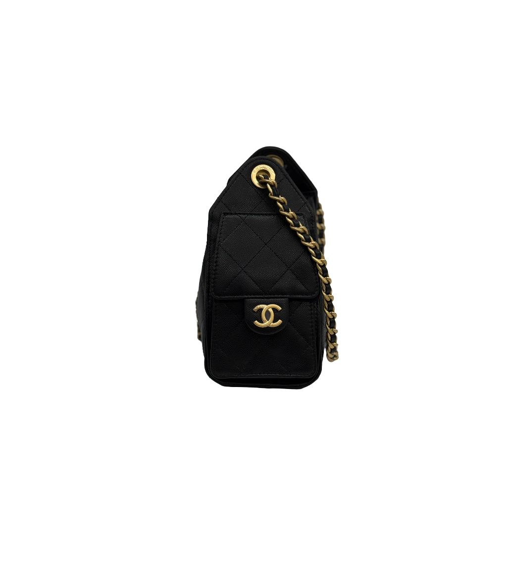 Chanel 25 "Mini" Black