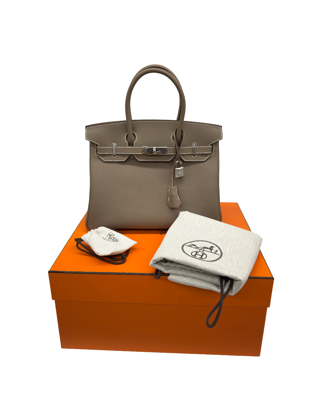 Hermés Birkin 30 Togo "Etoupe"
