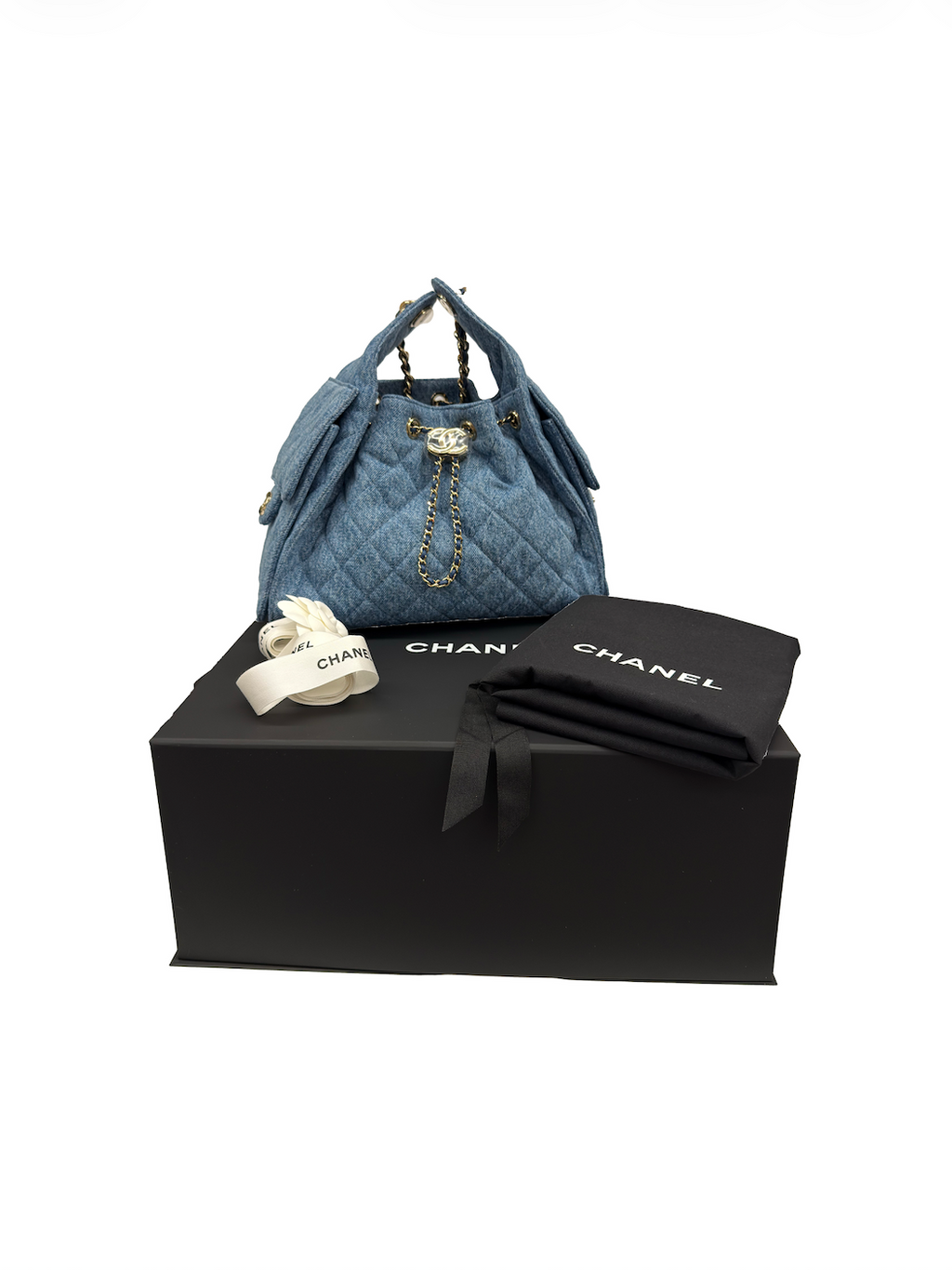 Chanel 25 "Small" Denim