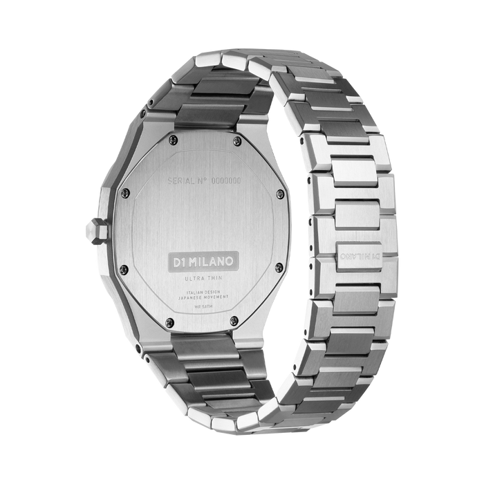 Orologio D1 Milano Modello Marble Silver
