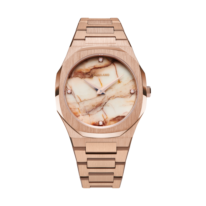 Orologio D1 Milano Modello Marble Rose