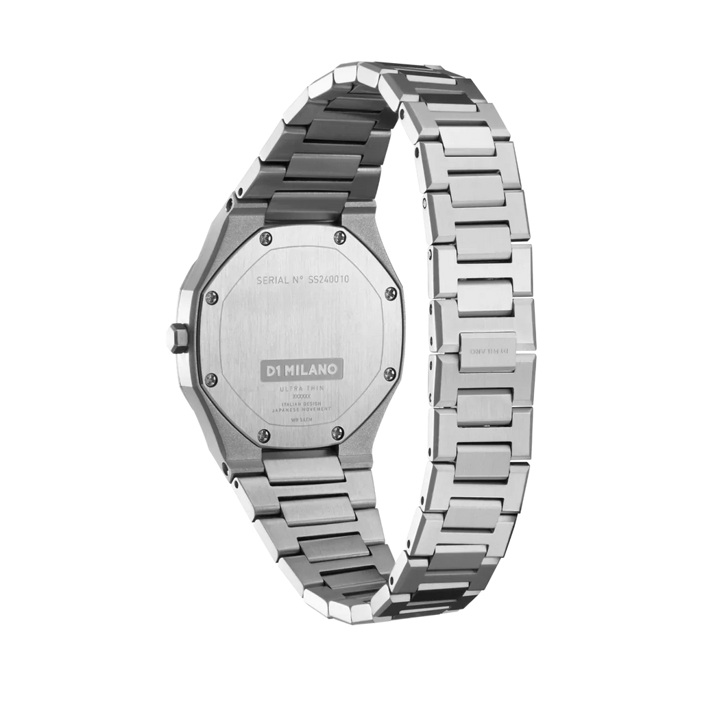 Orologio D1 Milano Modello ZEPHYR SILVER