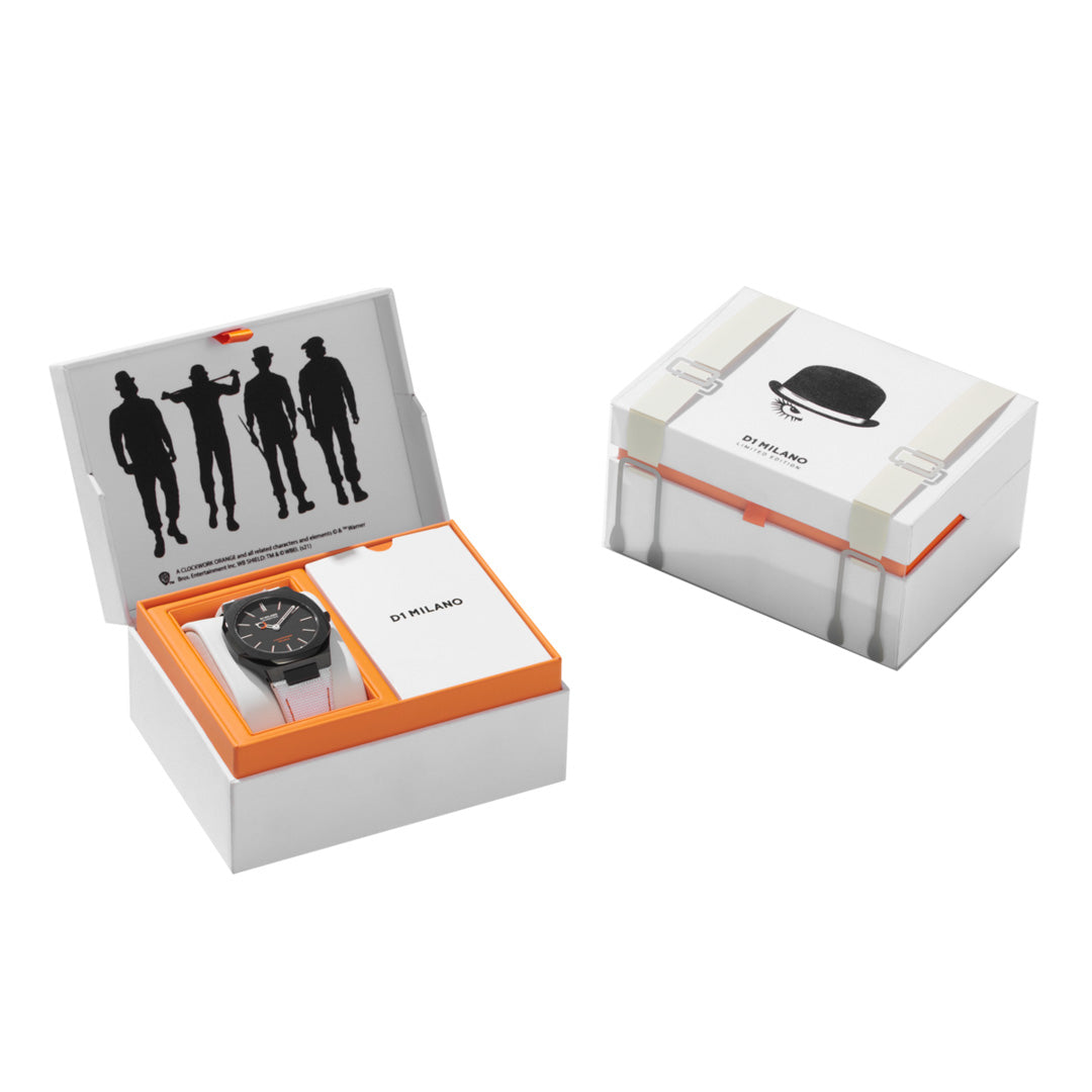 Orologio D1 Milano Modello A Clockwork Orange - Idea Brillante Napoli
