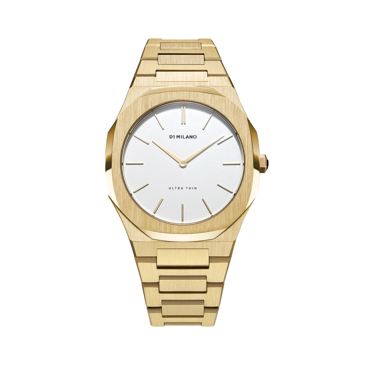 Orologio D1 Milano Modello Ultrathin Matte Eggshell Gold