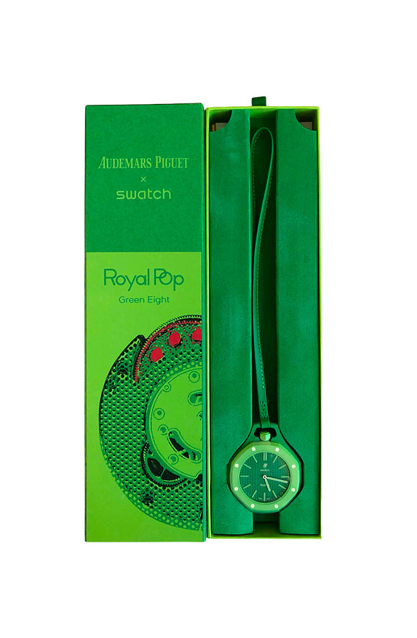 AP X SWATCH GREEN EIGHT