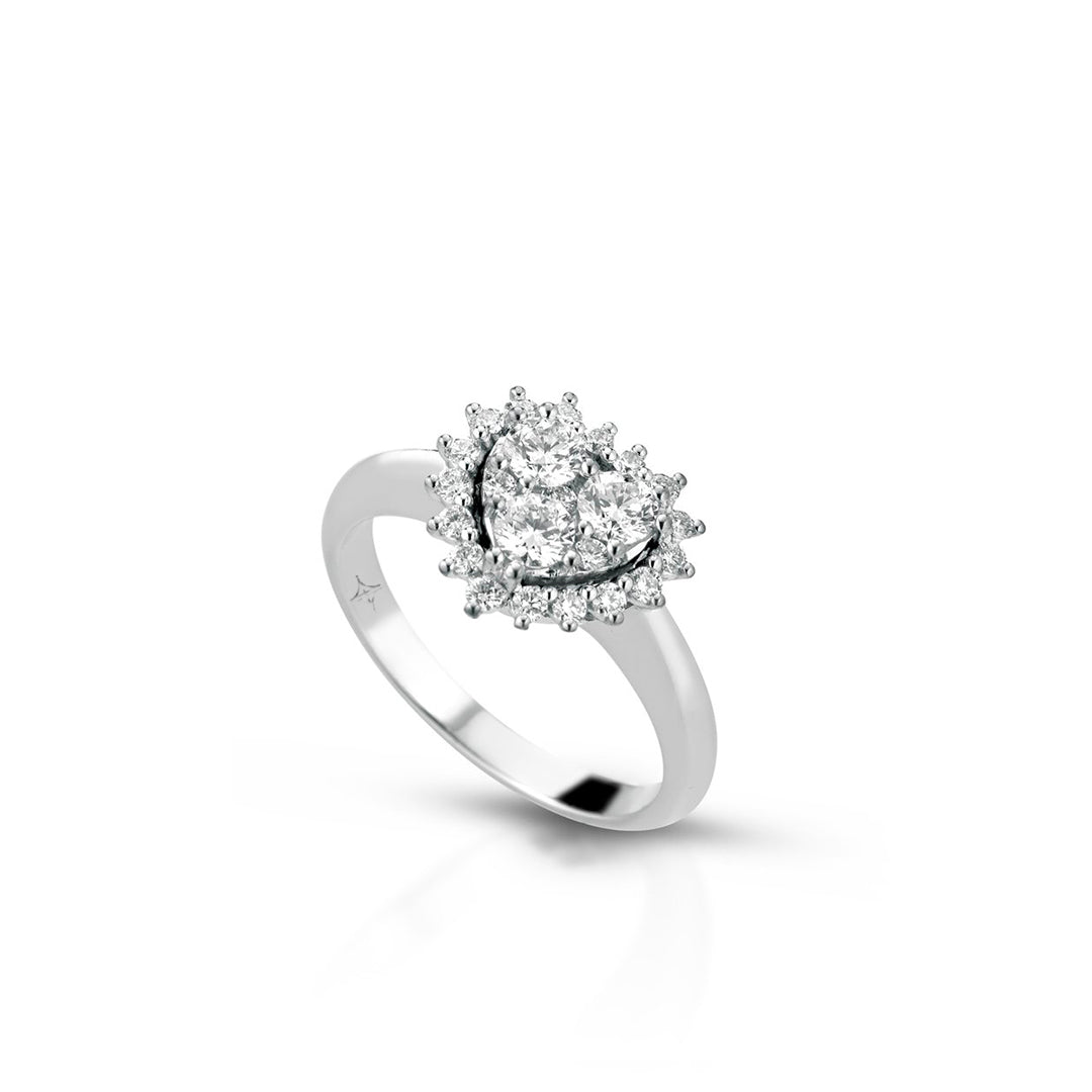 Anello Heart Small Illusion