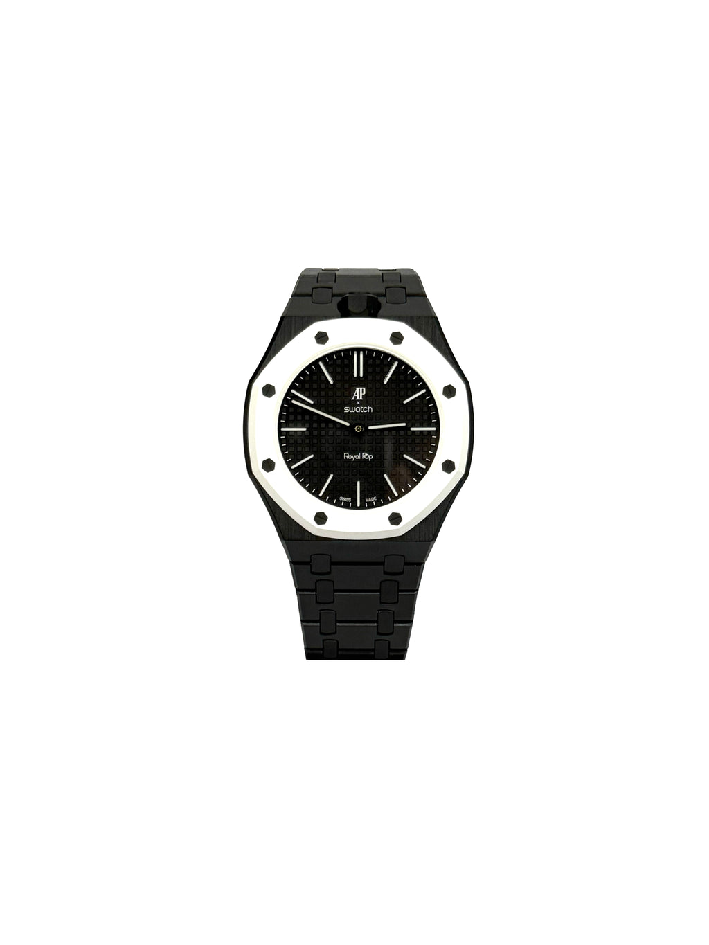 AP X SWATCH OCHO NEGRO